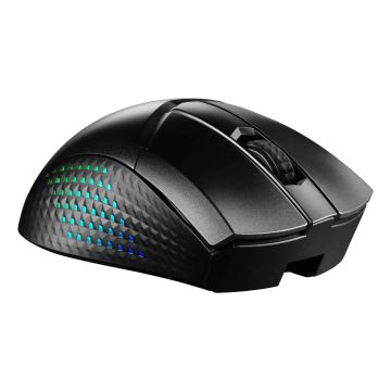 MSI CLUTCH GM51 LIGHTWEIGHT WIRELESS muis Gamen Rechtshandig RF Wireless + Bluetooth + USB Type-C Optisch 26000 DPI (S12-4300080-C54) thumbnail