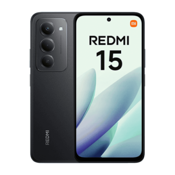 Xiaomi Redmi 15 5G Dual Sim 4RAM 128GB midnight black (MZB0L50EU) thumbnail