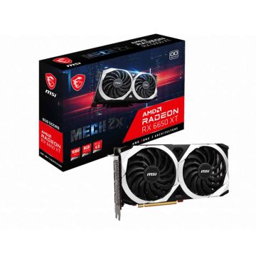 MSI MECH Radeon RX 6650 XT 2X 8G OC AMD 8 GB GDDR6 (V502-064R) thumbnail