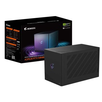 GIGABYTE AORUS RTX 5090 AI BOX GeForce RTX 5090 Zwart (GV-N5090IXEB-32GD) thumbnail