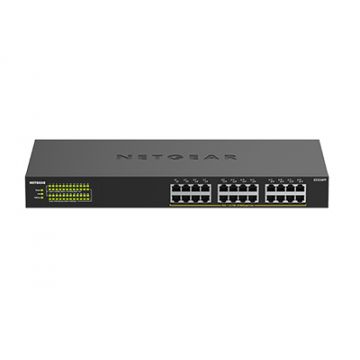 NETGEAR GS324PP Unmanaged Gigabit Ethernet (10/100/1000) Power over Ethernet (PoE) Zwart