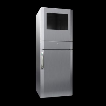 Rittal PC-Schranksystem, Edelstahl 1.4301,  600x1600x630 mm (4650150) thumbnail