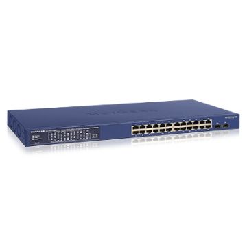 NETGEAR GS724TPP Managed L2/L3/L4 Gigabit Ethernet (10/100/1000) Power over Ethernet (PoE) Blauw (GS724TPP-100EUS) thumbnail
