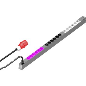 Rittal PDU Basic 18xC13 3xC19 6xSchuko 400V/16A (7979175) thumbnail