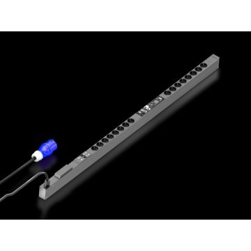Rittal PDU metered, 32A/230V, 1~, CEE7/3: 16 x Schuko (7979214) thumbnail