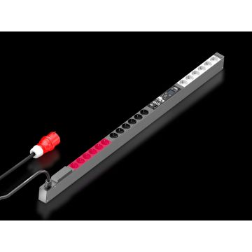 Rittal PDU metered 16A/3P CEE 18 x CEE7/3 Schuko (7979233) thumbnail