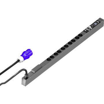 Rittal PDU switched, 16A/230V, 1~, CEE7/3: 10 x Schuko (7979311) thumbnail