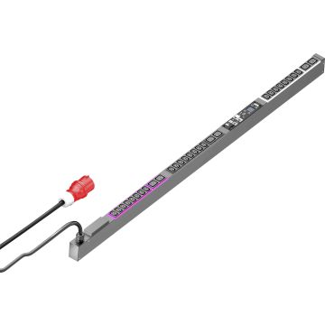 Rittal PDU metered+ 16A/3P CEE 24 X CE13 + 6xC19 (7979536) thumbnail