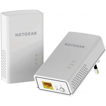 NETGEAR Powerline 1000, 1000 Mbps - 1 Gigabit Poort + WiFi