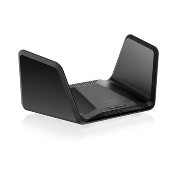 NETGEAR Nighthawk RAXE300 draadloze router Gigabit Ethernet Tri-band (2.4 GHz / 5 GHz / 5 GHz) Zwart (RAXE300-100EUS) thumbnail