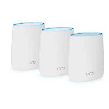 NETGEAR Orbi AC2200 Tri-band WiFi System Tri-band (2.4 GHz / 5 GHz / 5 GHz) Wi-Fi 5 (802.11ac) Wit 2 (RBK23-100PES) thumbnail