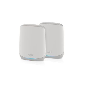 NETGEAR Orbi RBK762S Tri-band (2.4 GHz / 5 GHz / 5 GHz) Wi-Fi 6 (802.11ax) Wit 5 Intern (RBK762S-100EUS) thumbnail