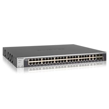 NETGEAR XS748T Managed L2+/L3 10G Ethernet (100/1000/10000) Zwart (XS748T-100NES) thumbnail