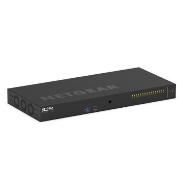 NETGEAR XSM4216F Managed L2/L3 1U Zwart (XSM4216F-100EUS) thumbnail