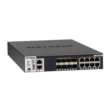 NETGEAR XSM4316S Managed L3 10G Ethernet (100/1000/10000) 1U Zwart (XSM4316S-100NES) thumbnail