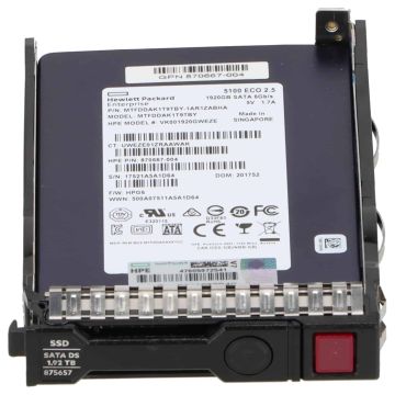 HP 1.92TB SATA RI SFF SC DS SSD (875513-B21-RFB) thumbnail