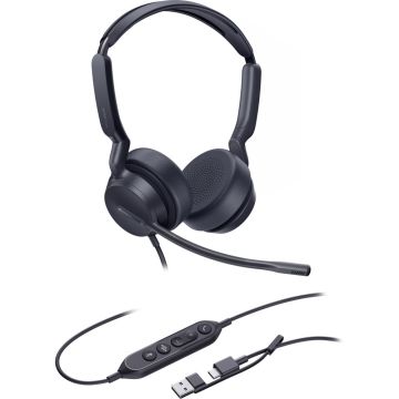 Yealink UH42 Dual UC USB-C/A (UH42 DUAL UC USB-C/A) (UH42 DUAL UC USB-C/A) thumbnail