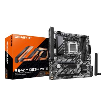 GIGABYTE B840M DS3H WIFI6 AMD B840 Socket AM5 micro ATX (B840M DS3H WF6) thumbnail