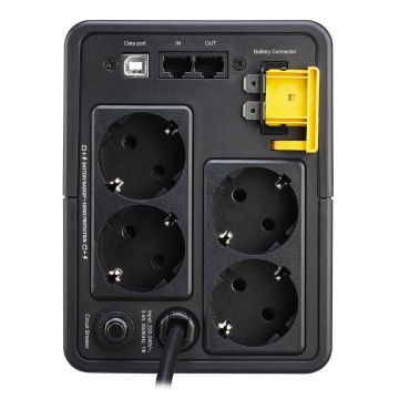 APC Back-UPS 750VA 230V AVR 4 Schuko outlets (BXS750MI-GR) thumbnail