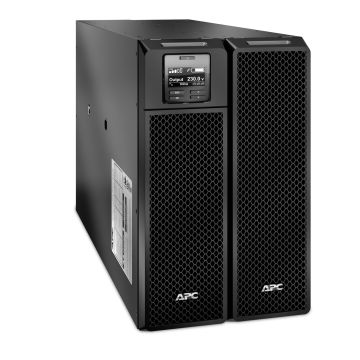 APC Smart-UPS On-Line, 10kVA/10kW, Rekmontage 6U, 230V/400V, 4x IEC 32A uitgang, Netwerkkaart+SmartSlot, Verlengde runtime, met aangepaste PDU en Rail kit (SRT10RMXLIX806) thumbnail