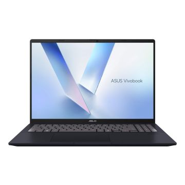 ASUS Vivobook 16 M1607KA-MB043W Copilot+ PC AMD Ryzen AI 7 340 Laptop 40,6 cm (16") WUXGA 16 GB DDR5-SDRAM 512 GB SSD Wi-Fi 6 (802.11ax) Windows 11 Home Belgisch Blauw, Zilver (90NB15F1-M006F0) thumbnail
