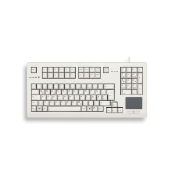 CHERRY TouchBoard G80-11900 toetsenbord USB QWERTY Engels Grijs (G80-11900LUMGB-0) thumbnail