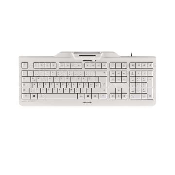 CHERRY KC 1000 SC toetsenbord Kantoor USB QWERTY Amerikaans Engels Grijs (JK-A0100EU-0) thumbnail