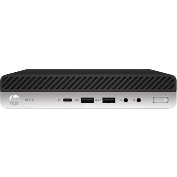 HP MP9 G4 i5-8500T 2,1 GHz Zwart, Zilver (4VZ83EA#ABH) thumbnail
