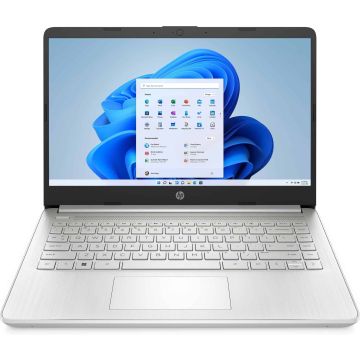 HP 14s-fq2225nd AMD Ryzen™ 5 5625U Laptop 35,6 cm (14") Full HD 8 GB DDR4-SDRAM 512 GB SSD Wi-Fi 5 (802.11ac) Windows 11 Home Zilver (6F7A8EA#ABH) thumbnail
