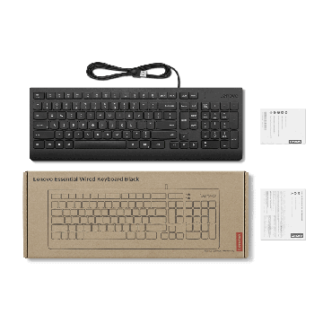 Lenovo Essential Wired Keyboard AI Bulga (4Y41R64639) thumbnail