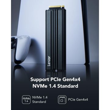 Origin Storage Lexar NM790 1TB M.2 2280 PCIe Gen 4x4 (LNM790X001T-RN9NG) thumbnail