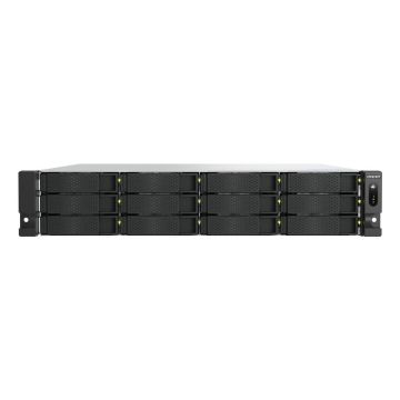QNAP TS-H1277AXU-RP NAS Rack (2U) AMD Ryzen™ 5 16 GB DDR5 0 TB QuTS hero Zwart (TSH1277AXURPR516G) thumbnail