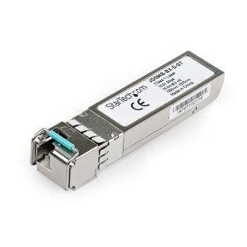 StarTech.com SFP+ transceiver module - enkele modus connector - stroomafwaarts - HPE JD094B-BX40-D compatibel (JD094B-BX-D-ST) thumbnail
