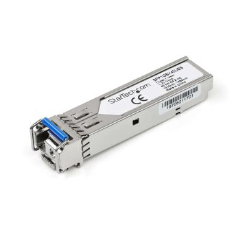 StarTech.com SFP transceiver module - enkele modus connector - stroomafwaarts - Dell EMC SFP-1G-BX80-D compatibel (SFP1GBX40UES) thumbnail