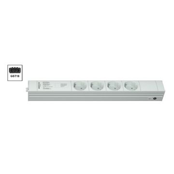 Vertiv Knürr DI-STRIP PDU, basic, 0U/1U, ingang GST18 230 V 16 A, uitgangen (4) Schuko (033162041) thumbnail