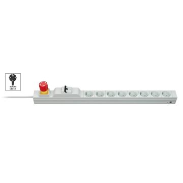 Vertiv Knürr DI-STRIP PDU, basic, 0U/1U, ingang Schuko 230 V 16 A, uitgangen (8) Schuko (033280081) thumbnail