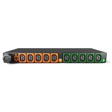 Vertiv GI30075L energiedistributie 10 AC-uitgang(en) 1U (GI30075L) thumbnail