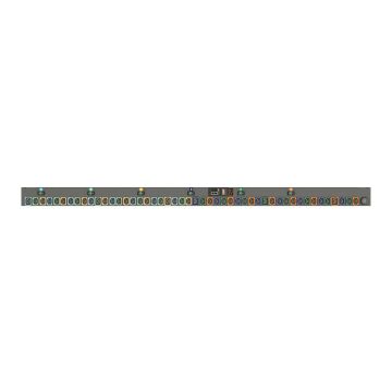 Vertiv Geist GU30015L energiedistributie 48 AC-uitgang(en) 0U Zwart (GU30015L) thumbnail