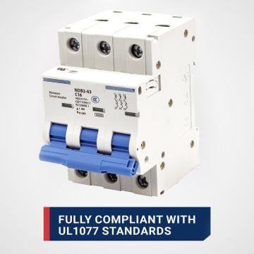 Vertiv Miniature Circuit Breaker 3P C63A (RAUABS403MC630) thumbnail