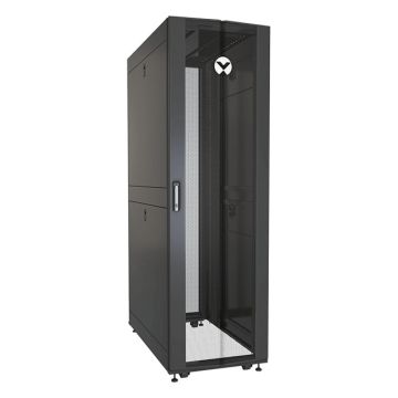 Vertiv VR3100SP rack 42U Vrijstaande rek Zwart, Transparant (VR3100SP) thumbnail