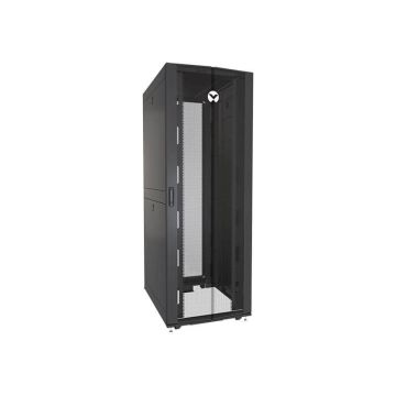 Vertiv VR Rack 3107 48U Vrijstaande rek Zwart (VR3107-006) thumbnail