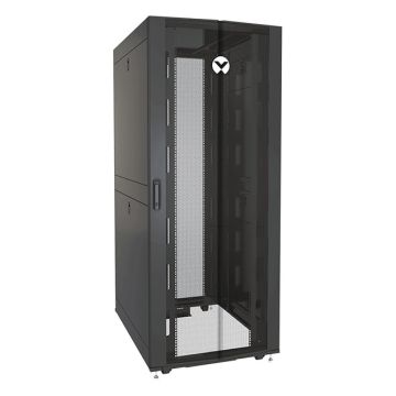 Vertiv VR3150SP rack 42U Vrijstaande rek Zwart, Transparant (VR3150SP) thumbnail