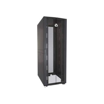 Vertiv VR Rack 3307 48U Vrijstaande rek Zwart (VR3307-006) thumbnail