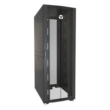 Vertiv VR3307SP rack 48U Vrijstaande rek Zwart, Transparant (VR3307SP) thumbnail