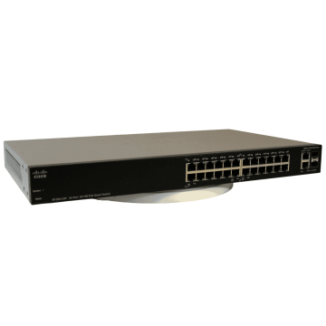 Cisco 24-Port 10/100 Smart Switch, (SF200-24FP-EU-RFB) thumbnail