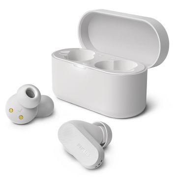 Philips 3000 series TAT3509WT/00 hoofdtelefoon/headset True Wireless Stereo (TWS) In-ear Oproepen/muziek Bluetooth Wit (TAT3509WT/00) thumbnail