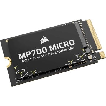 Corsair MP700 MICRO 2242 2TB NVMe Heatsink M.2 2242 / PCIe 5.0 x4 NVMe / 10000MBs Read, 8500MBs Write (CSSD-F2000GBMP700MCR) thumbnail