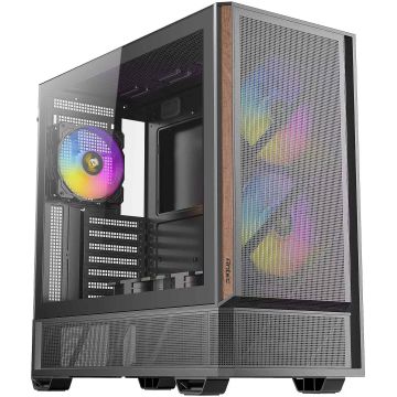 Antec P30 ARGB PC Case, Mid Tower, ATX, Tempered Glass - black (0-761345-10256-8) (0-761345-10256-8) thumbnail