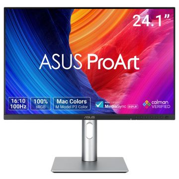 ASUS ProArt PA248QFV computer monitor 61,2 cm (24.1") 1920 x 1200 Pixels WUXGA LCD Zilver (90LM05K1-B01K71) thumbnail