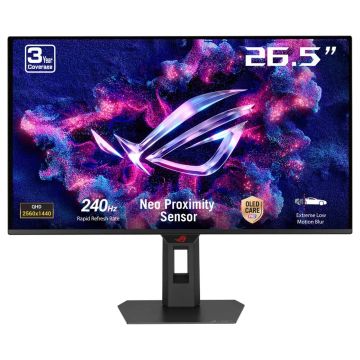ASUS ROG Strix OLED XG27AQDMES computer monitor 67,3 cm (26.5") 2560 x 1440 Pixels Quad HD QD-OLED Zwart (90LM0C80-B01171) thumbnail